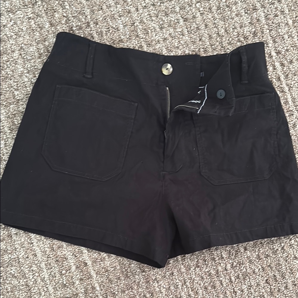 Black Women's Shorts- Anthropologie
